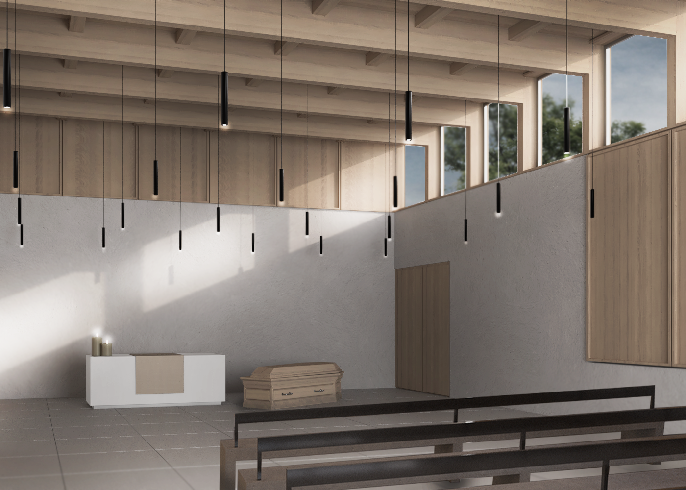 aussegnungshalle<br> in gründau